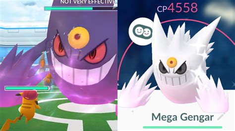 gengar mega evolution pokemon go.